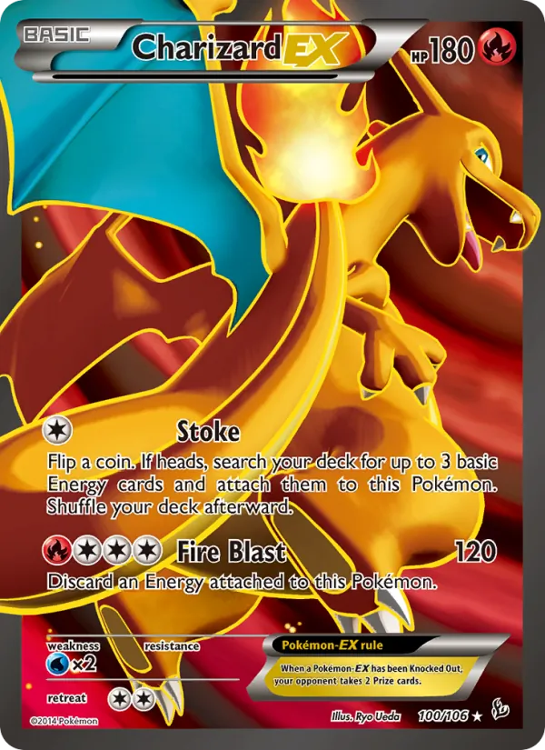 Charizard EX 100/106