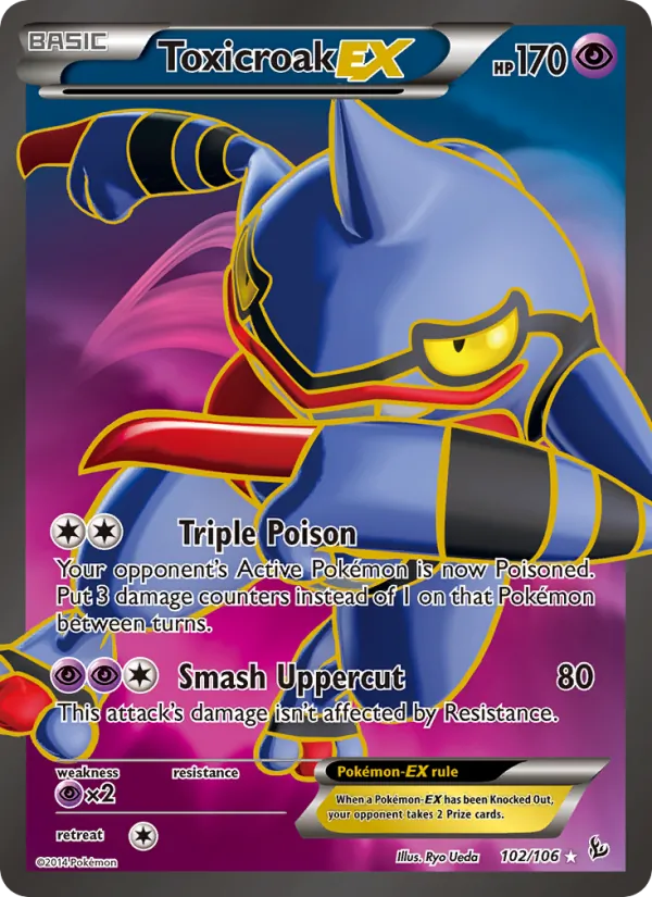 Toxicroak EX 102/106