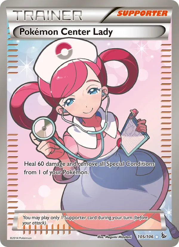Pokémon Center Lady 105/106