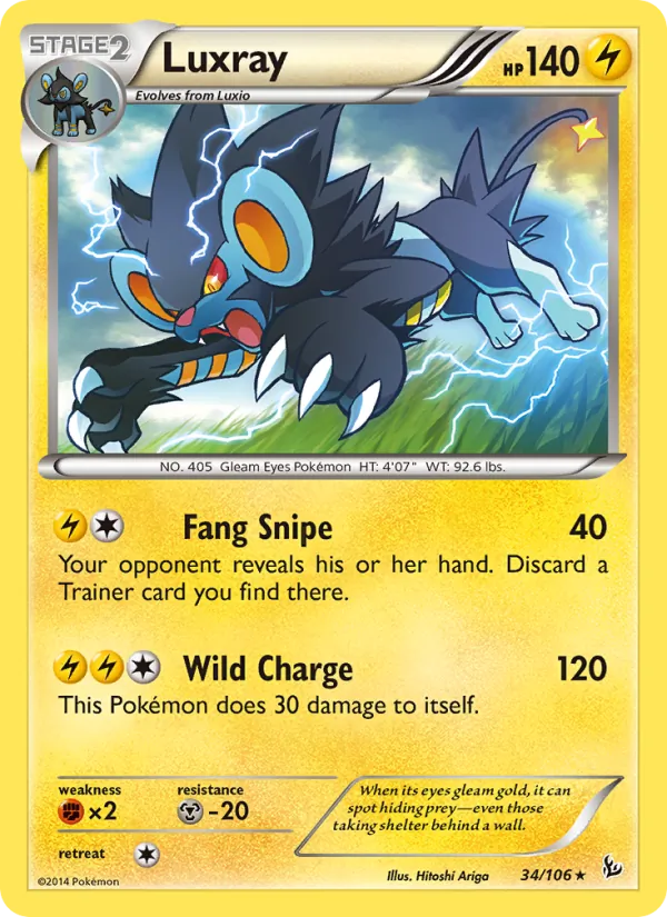 Luxray 34/106