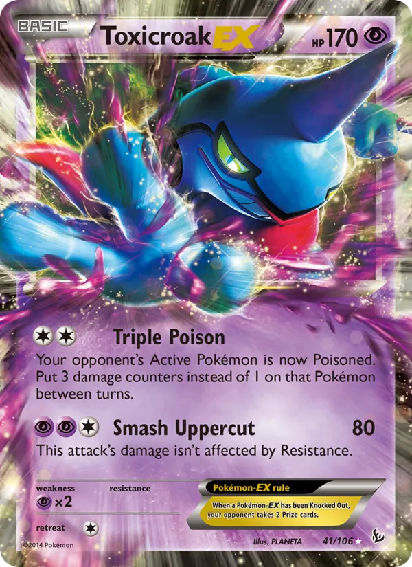 Toxicroak EX 41/106