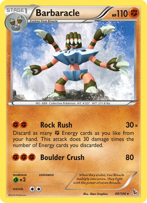 Barbaracle 49/106