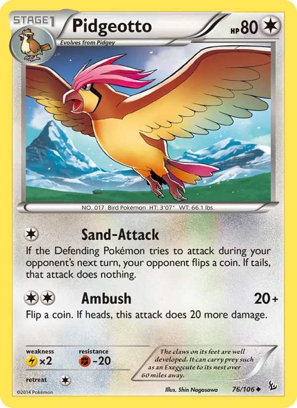Pidgeotto 76/106