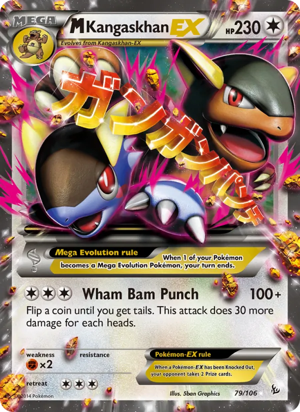 M Kangaskhan EX 79/106