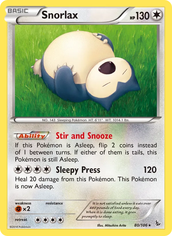Snorlax 80/106