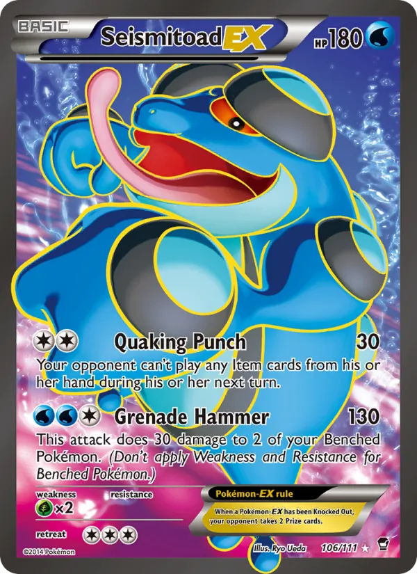 Seismitoad EX 106/111