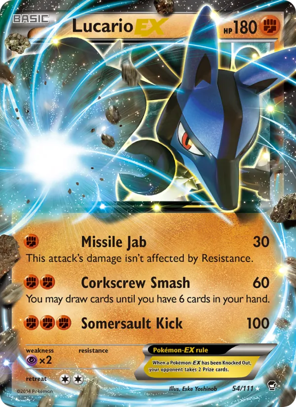 Lucario EX 54/111