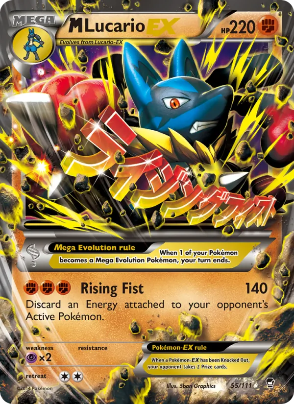 M Lucario EX 55/111