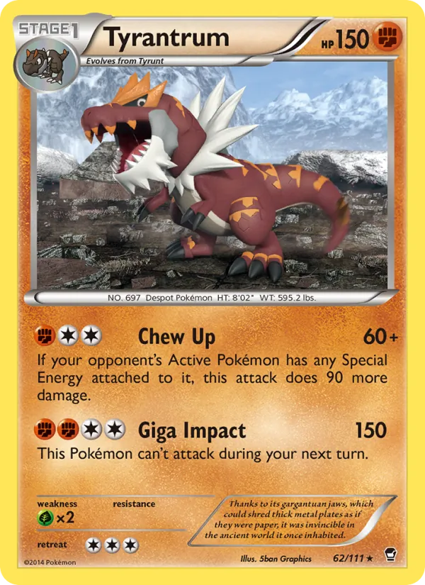 Tyrantrum 62/111