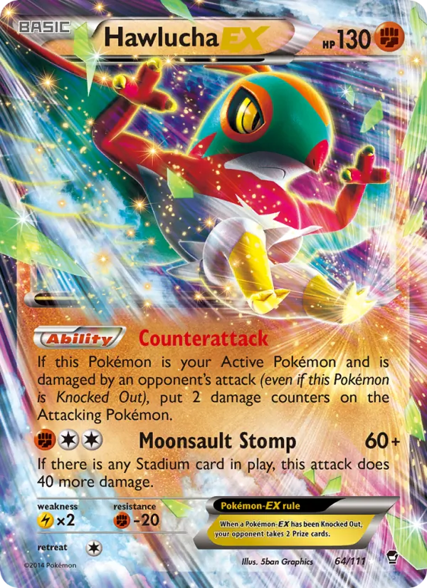 Hawlucha EX 64/111