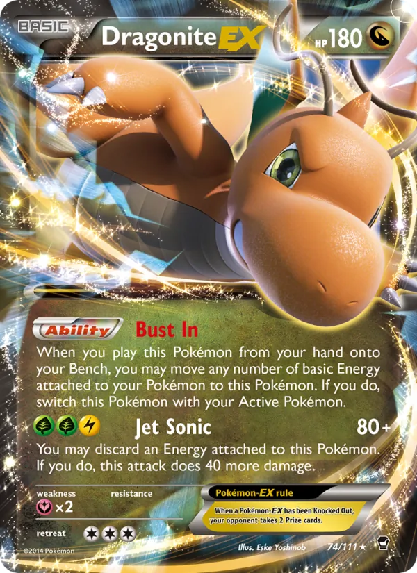 Dragonite EX 74/111