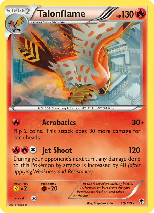 Talonflame 10/119