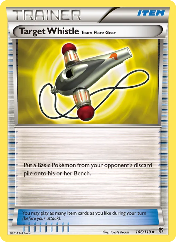 Target Whistle Team Flare Gear 106/119