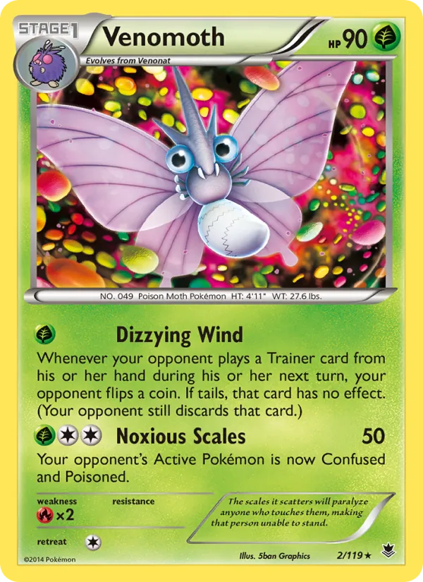 Venomoth 2/119