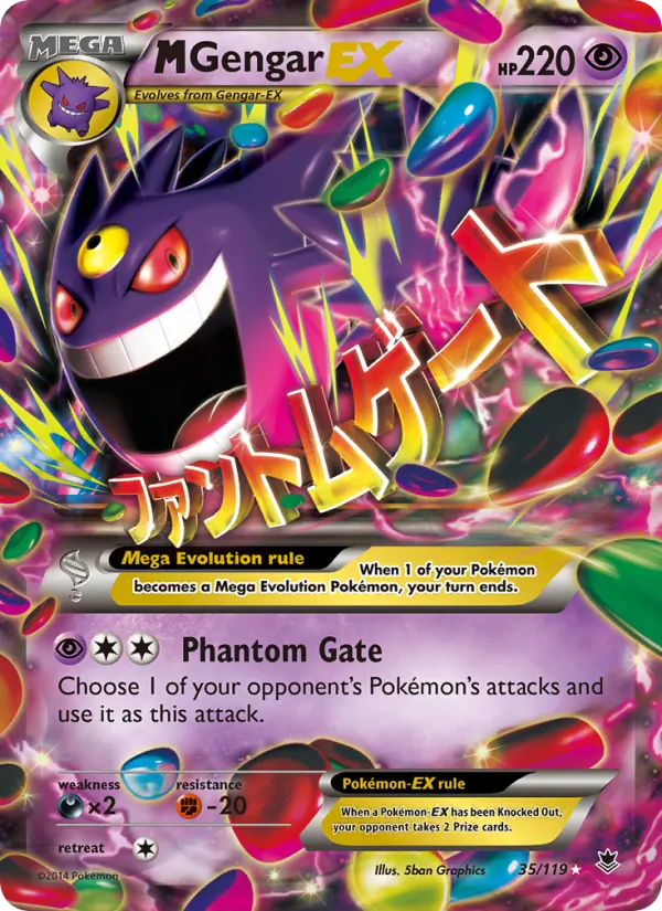 M Gengar EX 35/119