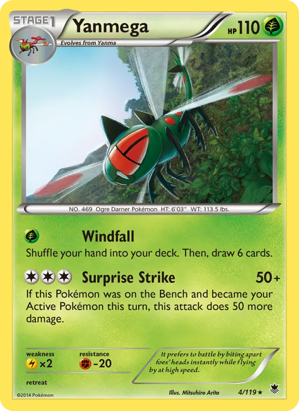 Yanmega 4/119