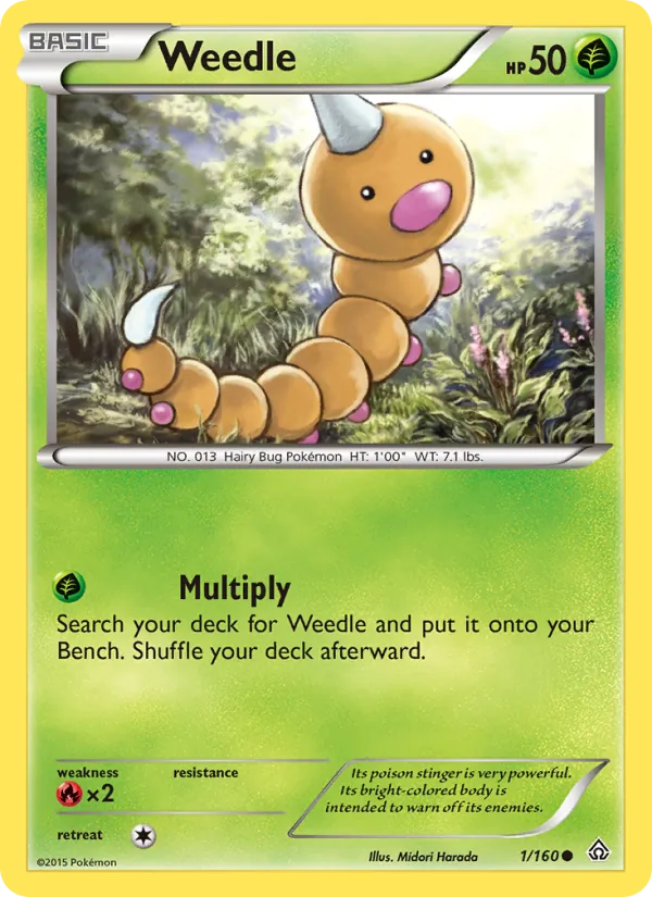 Weedle 1/160