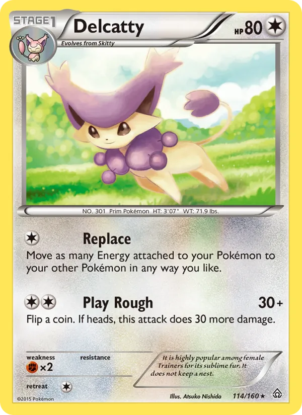 Delcatty 114/160