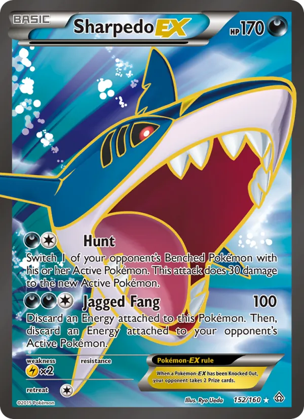 Sharpedo EX 152/160