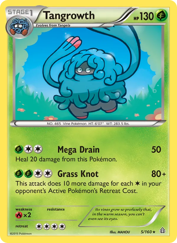 Tangrowth 5/160