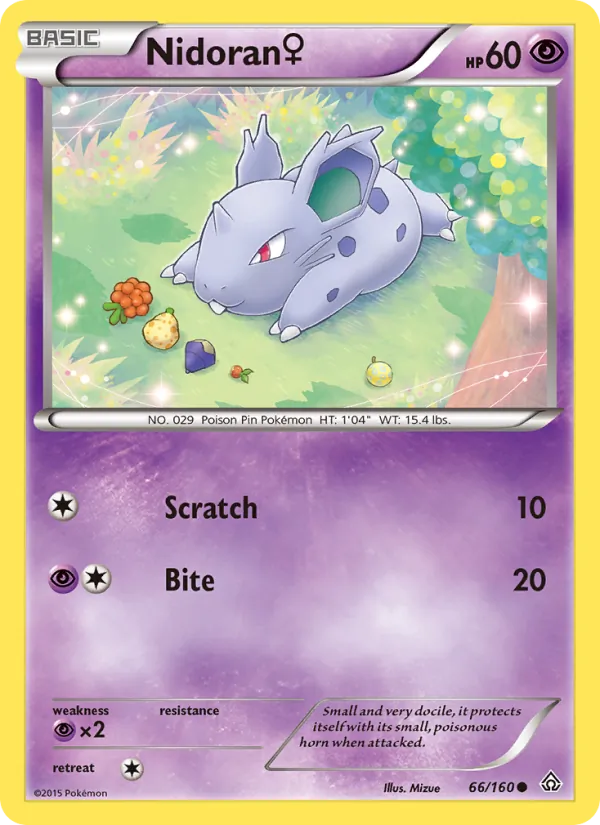 Nidoran♀ 66/160