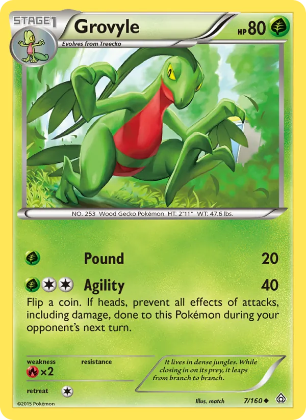 Grovyle 7/160