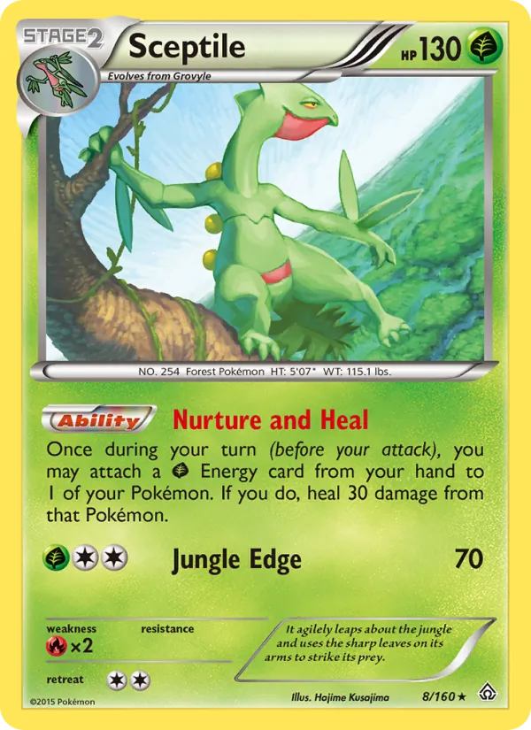 Sceptile 8/160