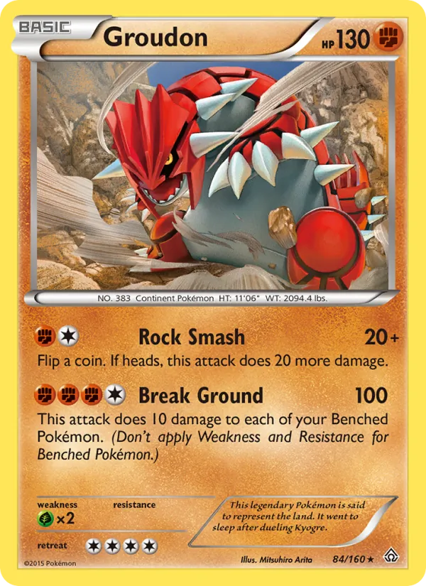 Groudon 84/160