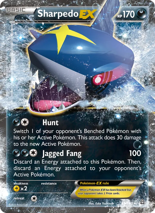 Sharpedo EX 91/160