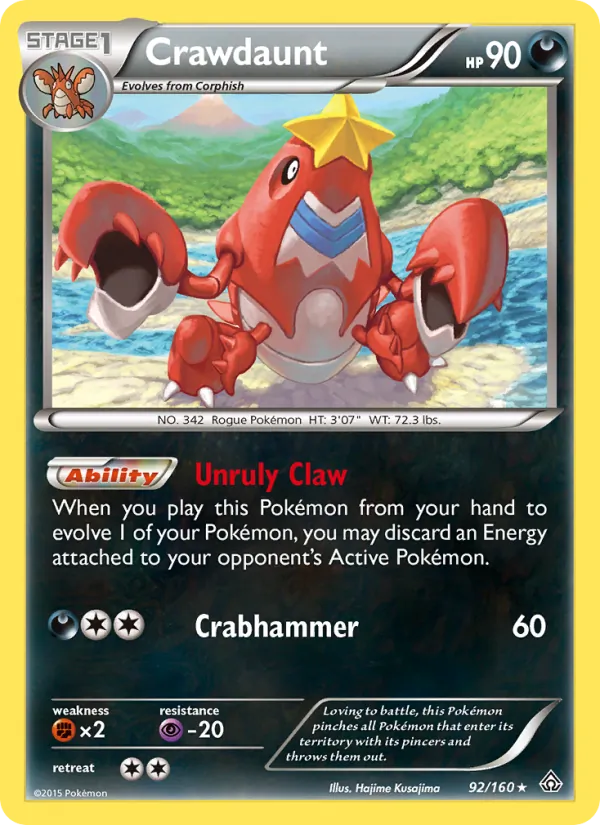 Crawdaunt 92/160