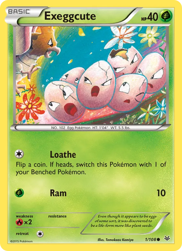 Exeggcute 1/108