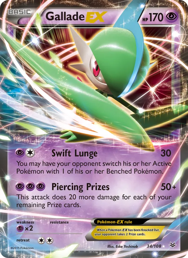 Gallade EX 34/108