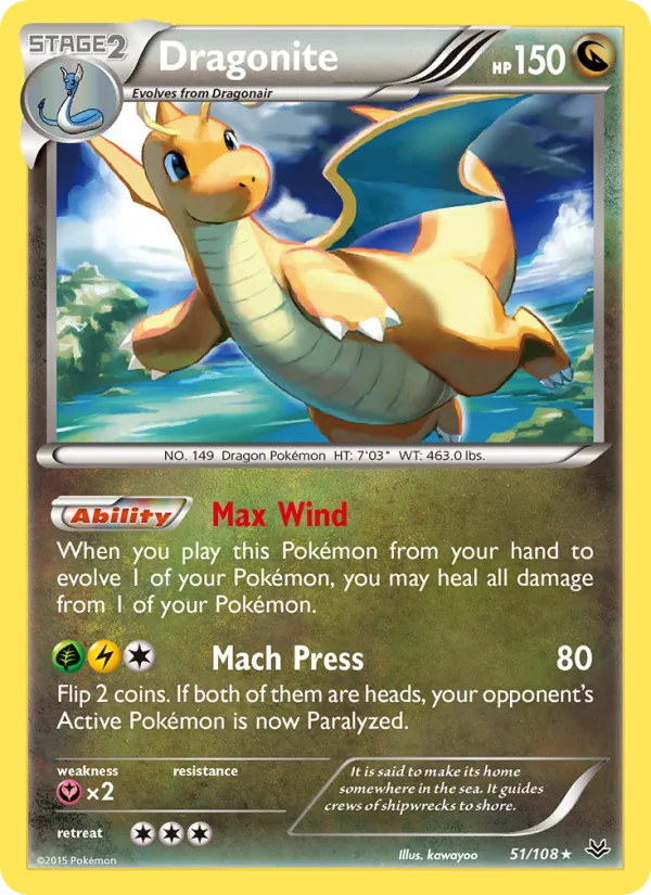 Dragonite 51/108
