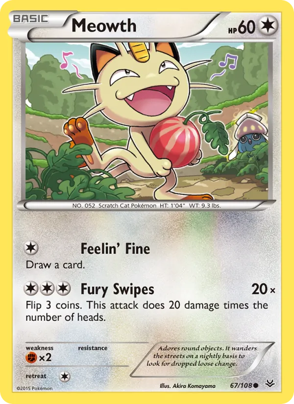Meowth 67/108