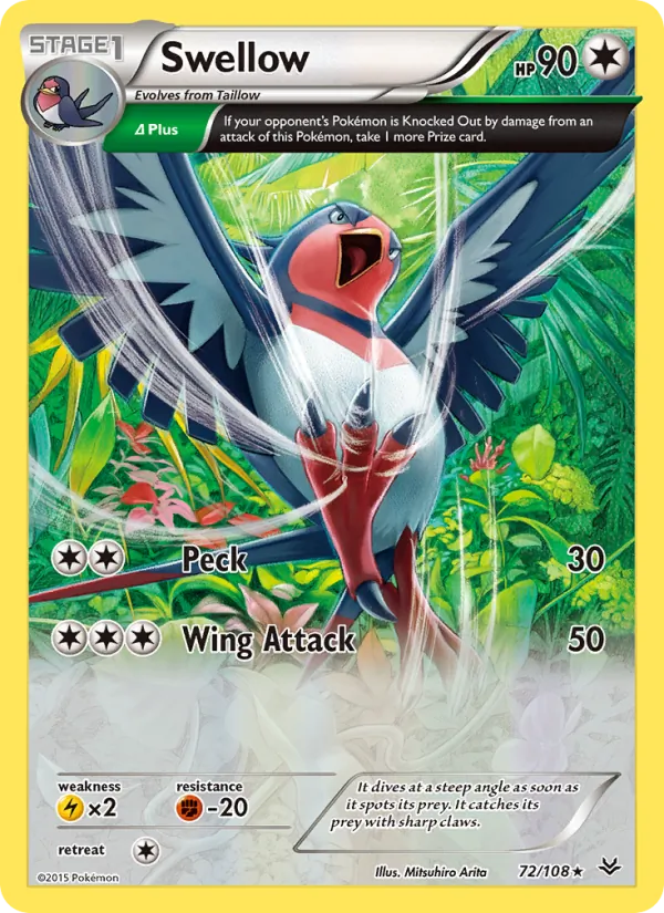 Swellow 72/108