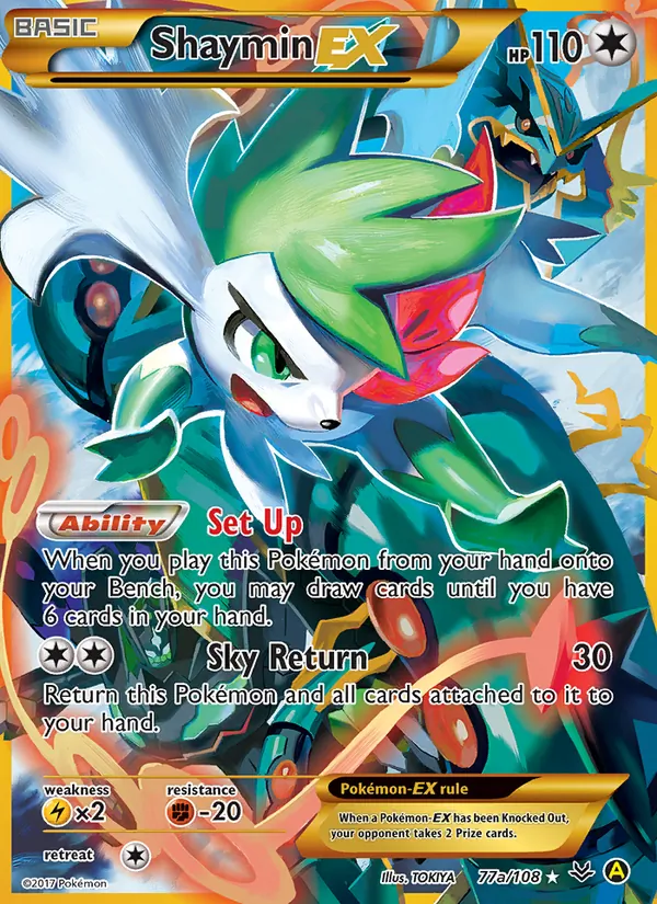 Shaymin EX 77a/108