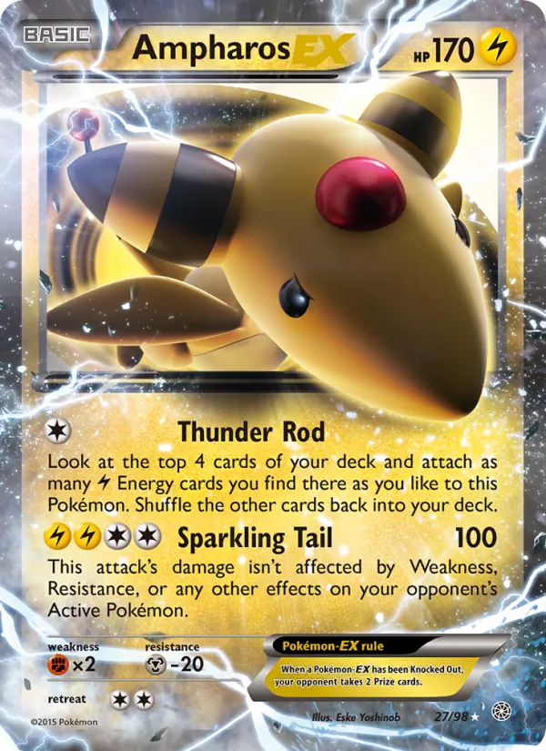 Ampharos EX 27/98