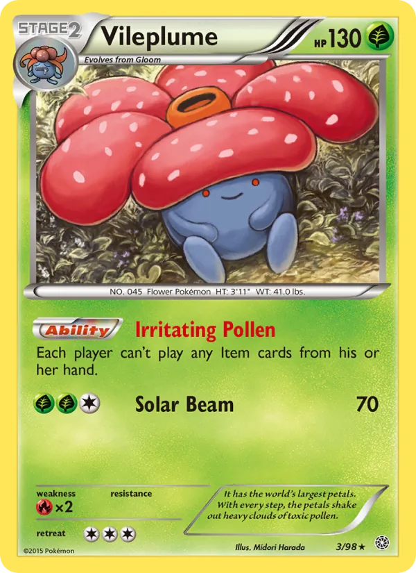 Vileplume 3/98