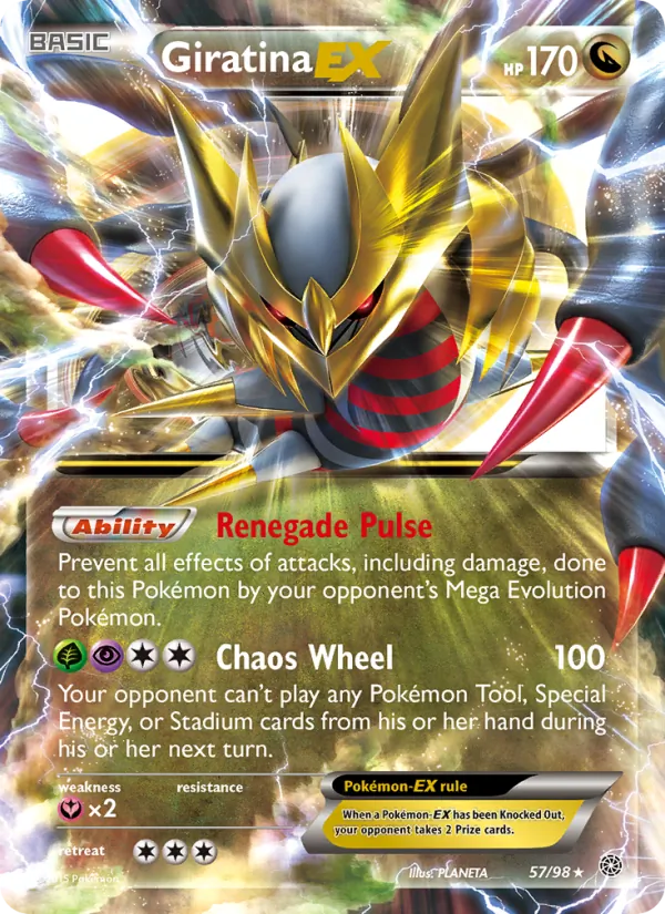 Giratina EX 57/98