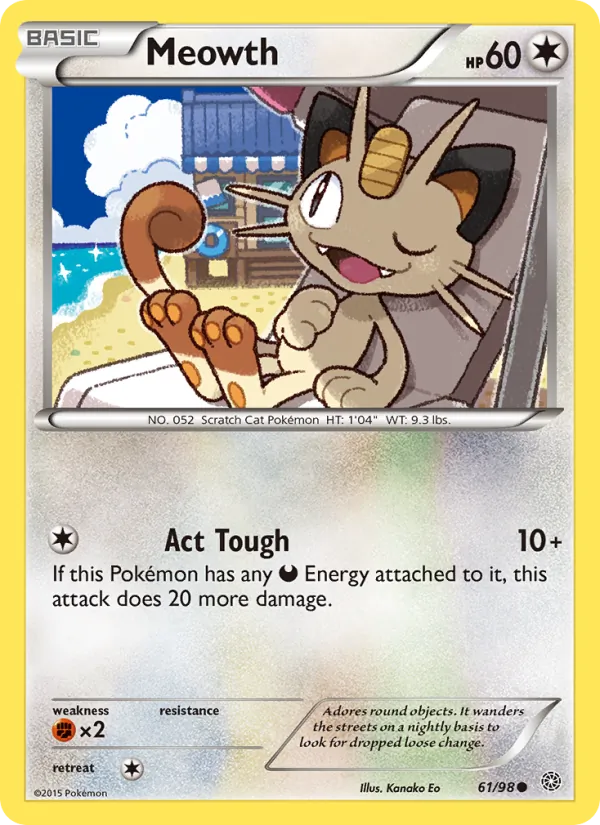 Meowth 61/98