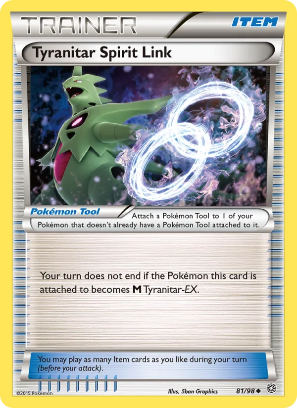 Tyranitar Spirit Link 81/98