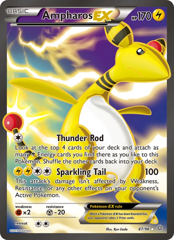 Ampharos EX 87/98
