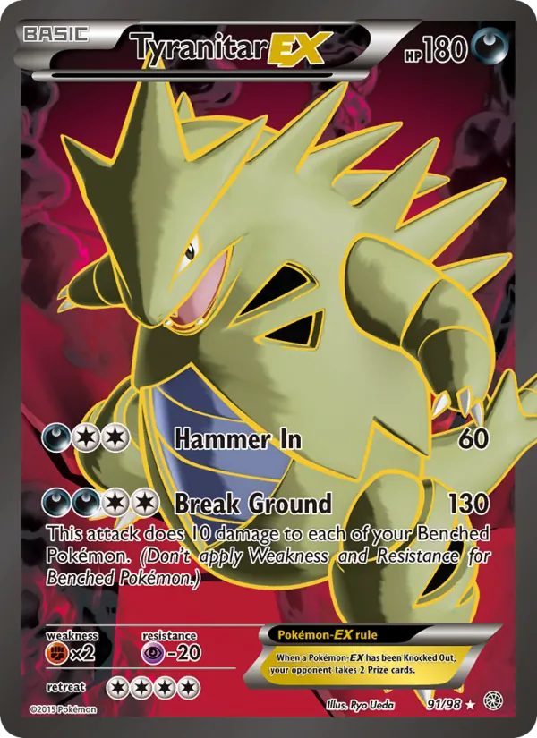 Tyranitar EX 91/98