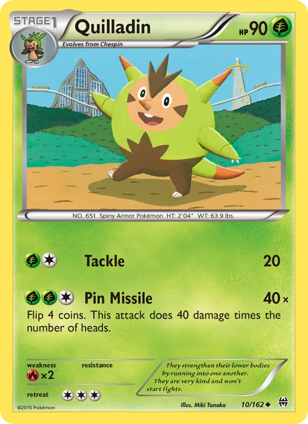 Quilladin 10/162