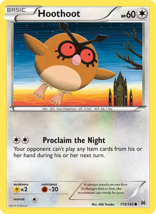 Hoothoot 119/162