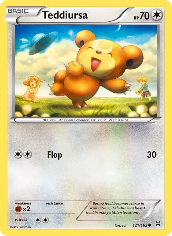 Teddiursa 121/162