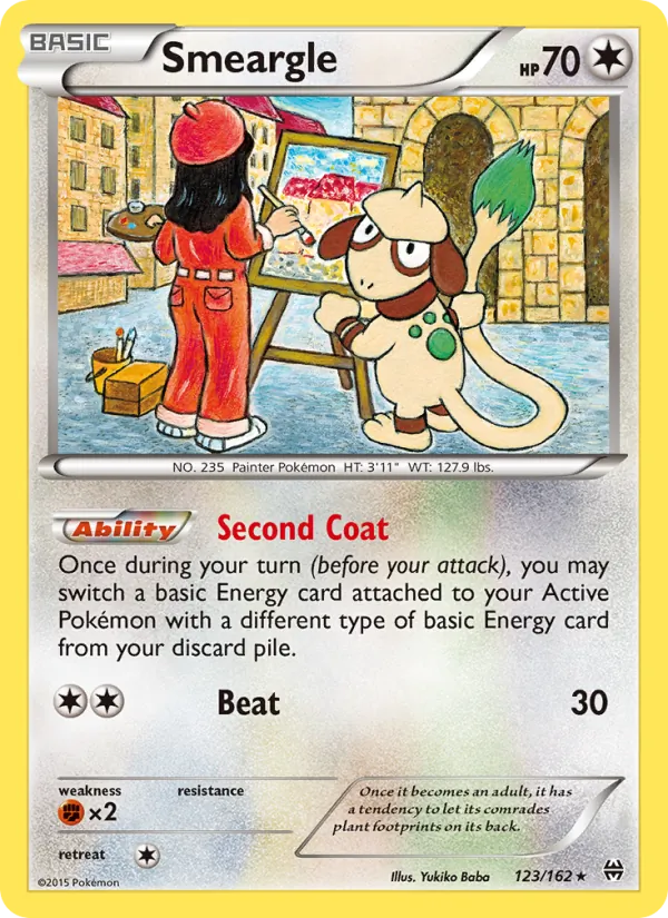 Smeargle 123/162