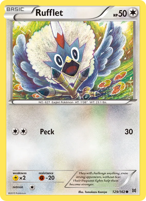 Rufflet 129/162