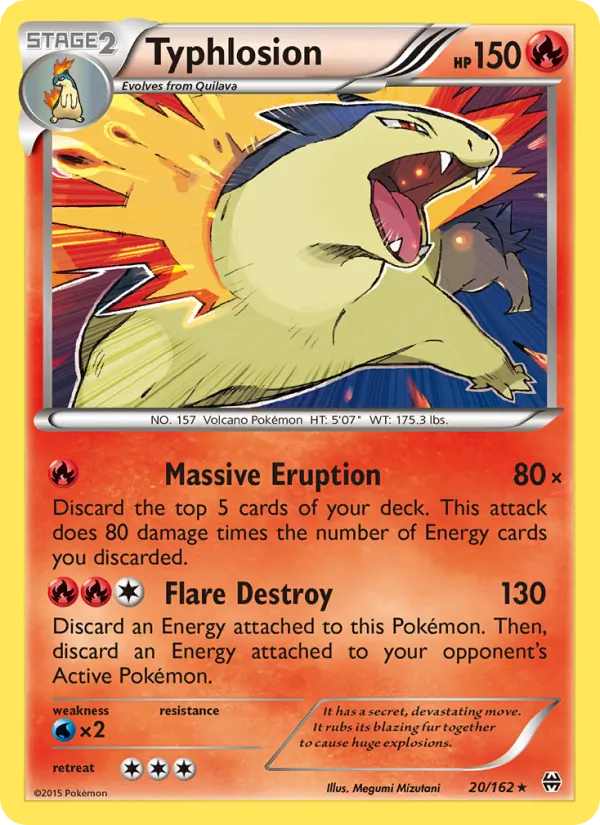 Typhlosion 20/162