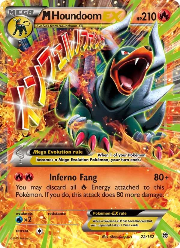 M Houndoom EX 22/162